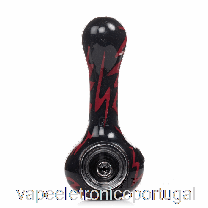Vape Eletrônico Eyce Oraflex Switchback Colher De Silicone Preto/vermelho